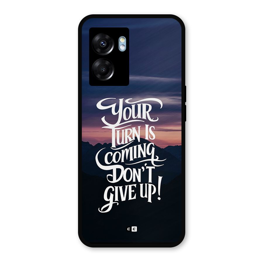 Your Turn Metal Back Case for Oppo K10 (5G)