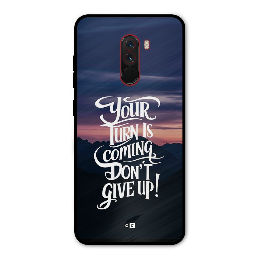 Your Turn Metal Back Case for Poco F1