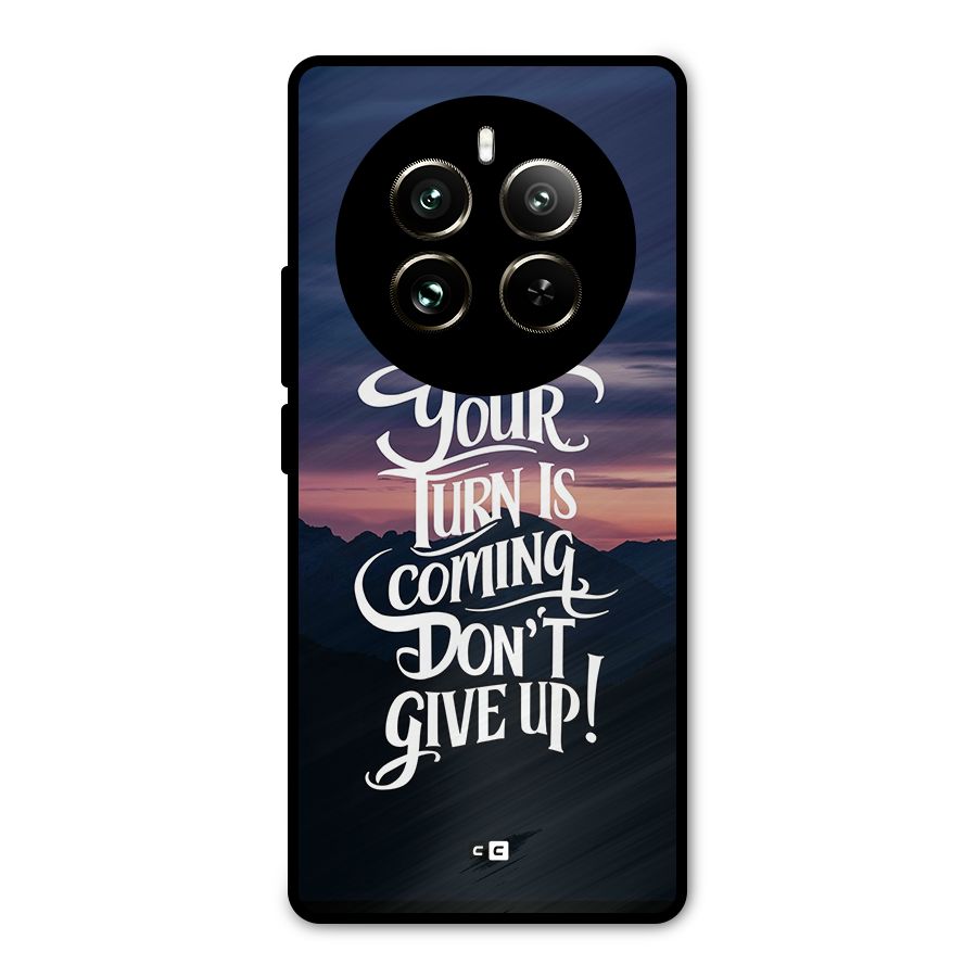 Your Turn Metal Back Case for Realme 12 Pro