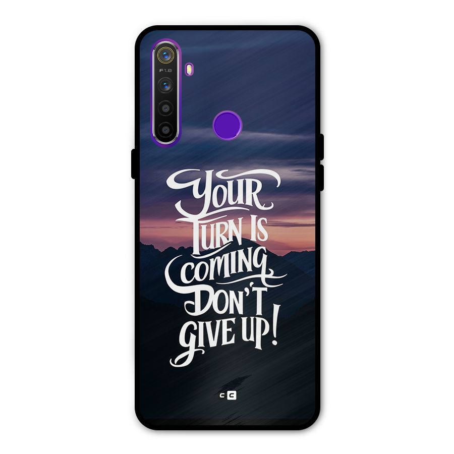 Your Turn Metal Back Case for Realme 5i