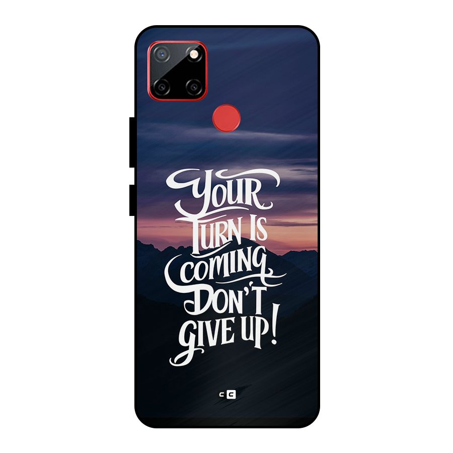 Your Turn Metal Back Case for Realme C12