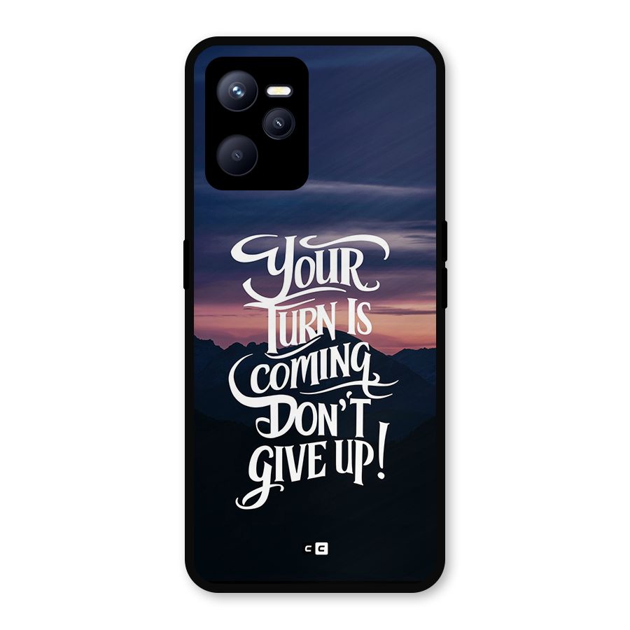 Your Turn Metal Back Case for Realme C35