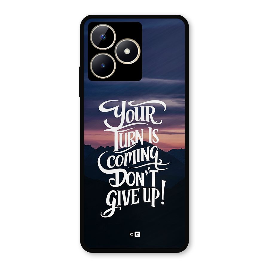 Your Turn Metal Back Case for Realme C53