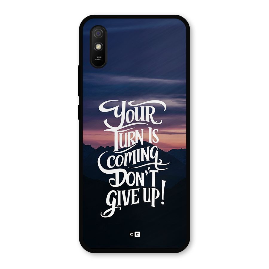 Your Turn Metal Back Case for Redmi 9a