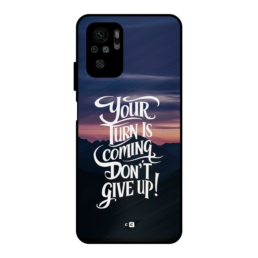 Your Turn Metal Back Case for Redmi Note 10S