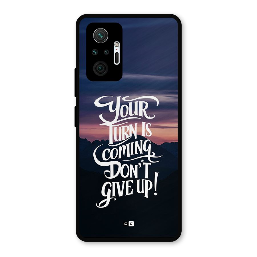 Your Turn Metal Back Case for Redmi Note 10 Pro