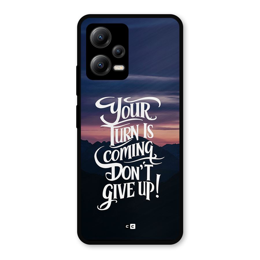Your Turn Metal Back Case for Redmi Note 12 5G