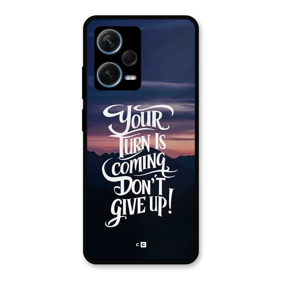 Your Turn Metal Back Case for Redmi Note 12 Pro Plus 5G