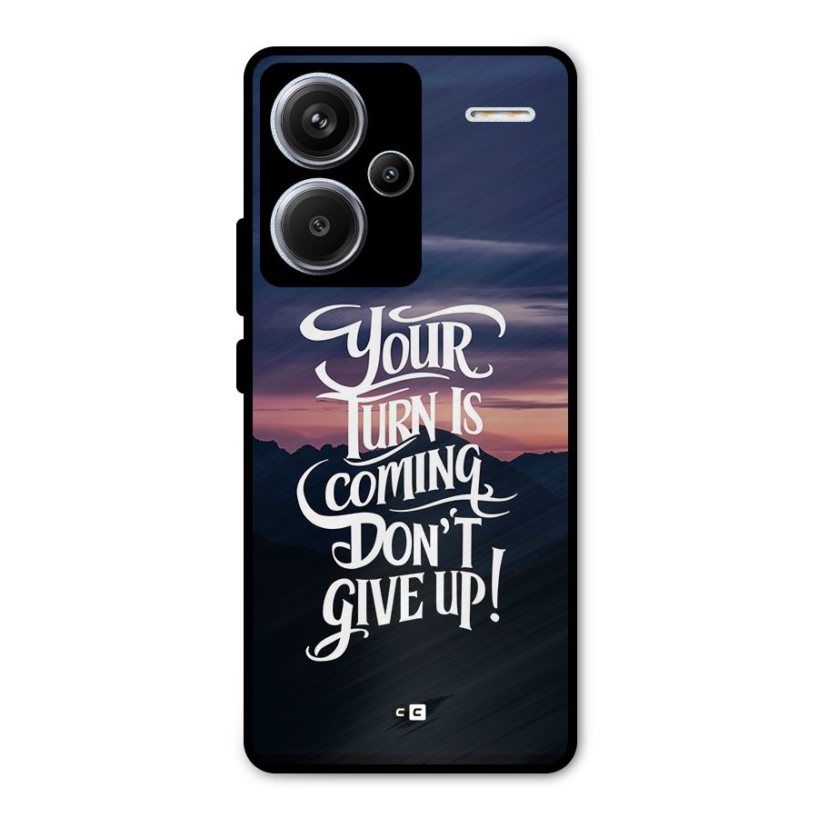 Your Turn Metal Back Case for Redmi Note 13 Pro Plus