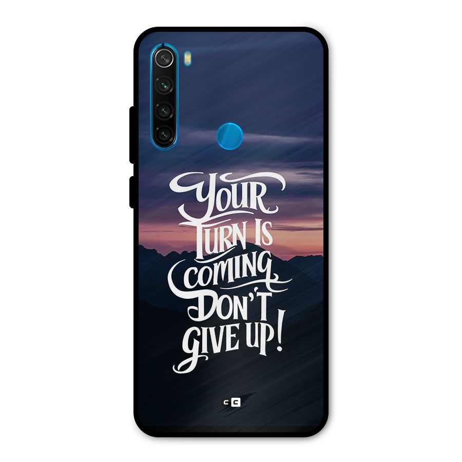 Your Turn Metal Back Case for Redmi Note 8