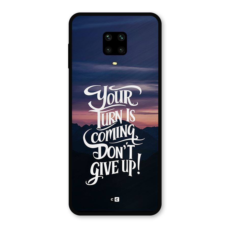Your Turn Metal Back Case for Redmi Note 9 Pro Max