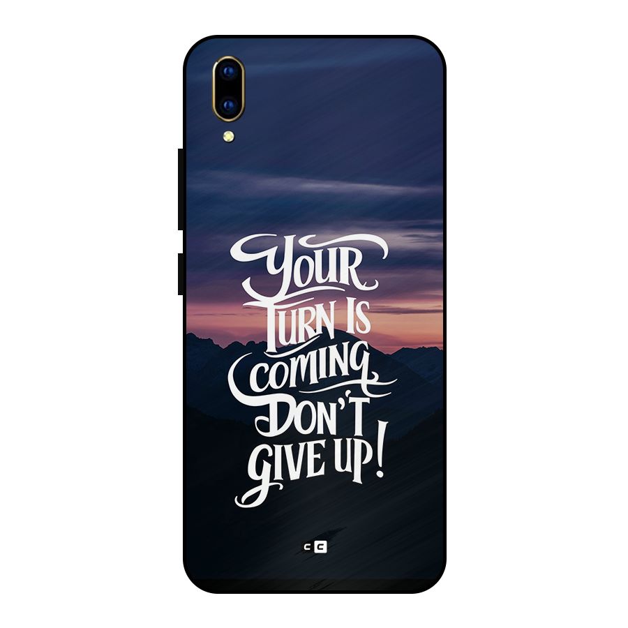 Your Turn Metal Back Case for Vivo V11 Pro