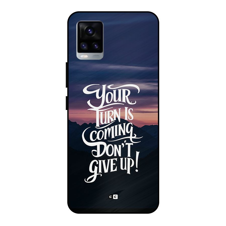 Your Turn Metal Back Case for Vivo V20 2021