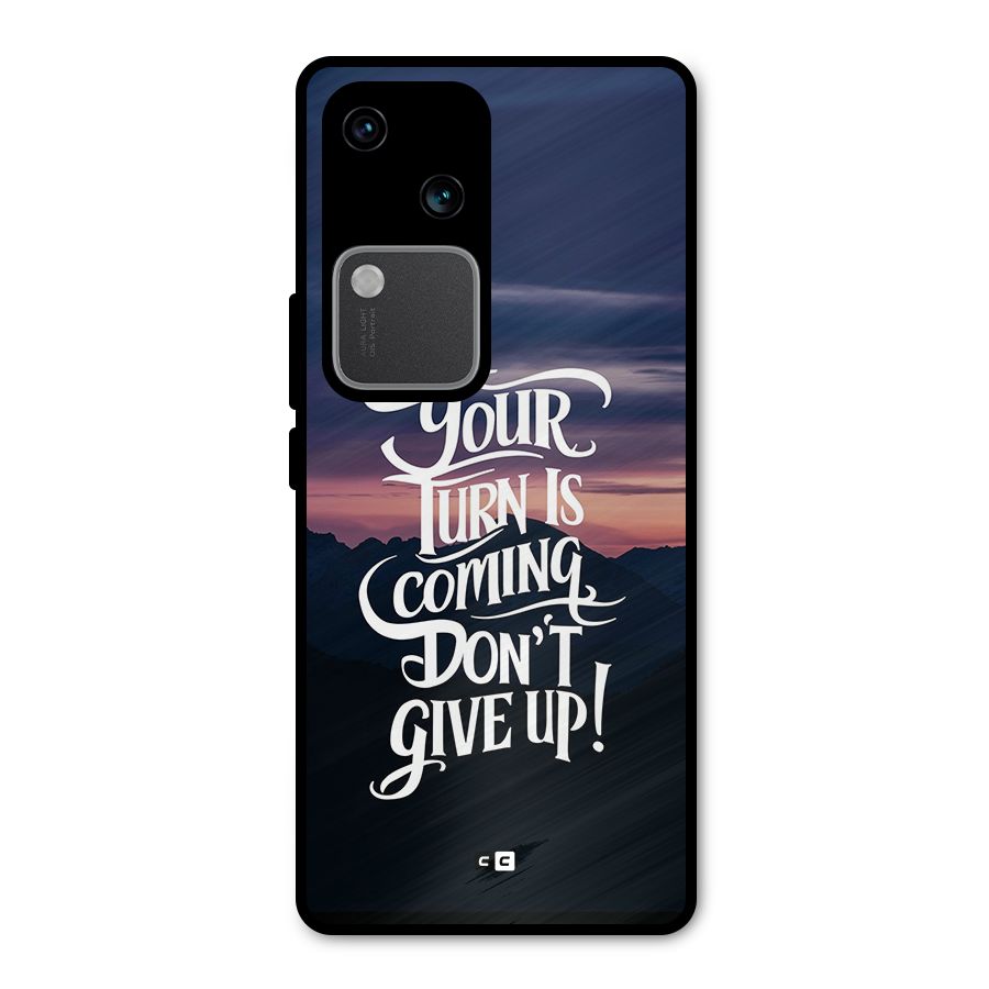 Your Turn Metal Back Case for Vivo V30 Pro