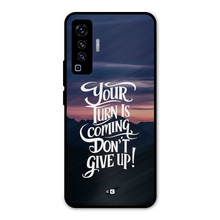 Your Turn Metal Back Case for Vivo X50