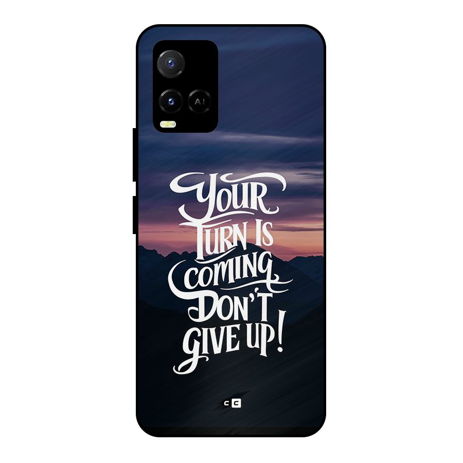 Your Turn Metal Back Case for Vivo Y21A