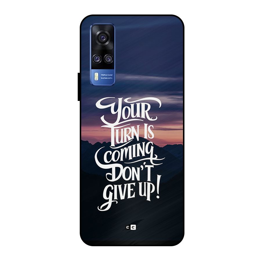 Your Turn Metal Back Case for Vivo Y51