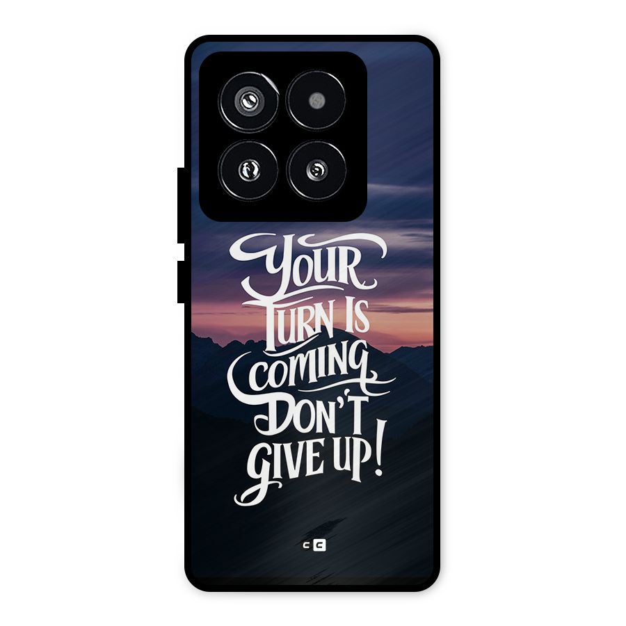 Your Turn Metal Back Case for Xiaomi 14 Pro