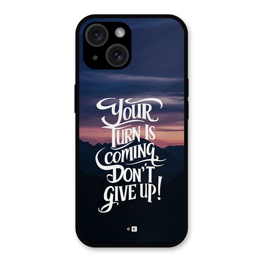 Your Turn Metal Back Case for iPhone 15
