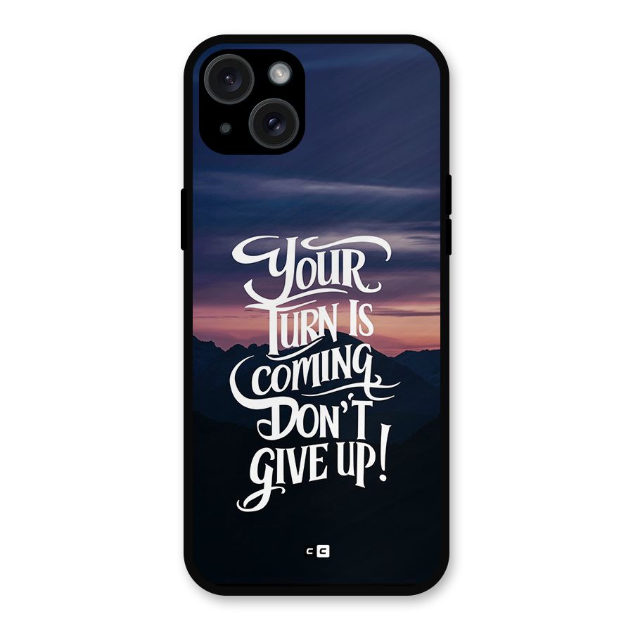 Your Turn Metal Back Case for iPhone 15 Plus