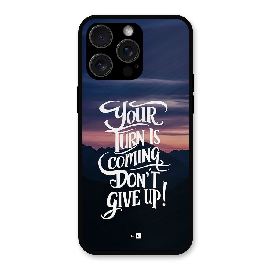 Your Turn Metal Back Case for iPhone 15 Pro Max