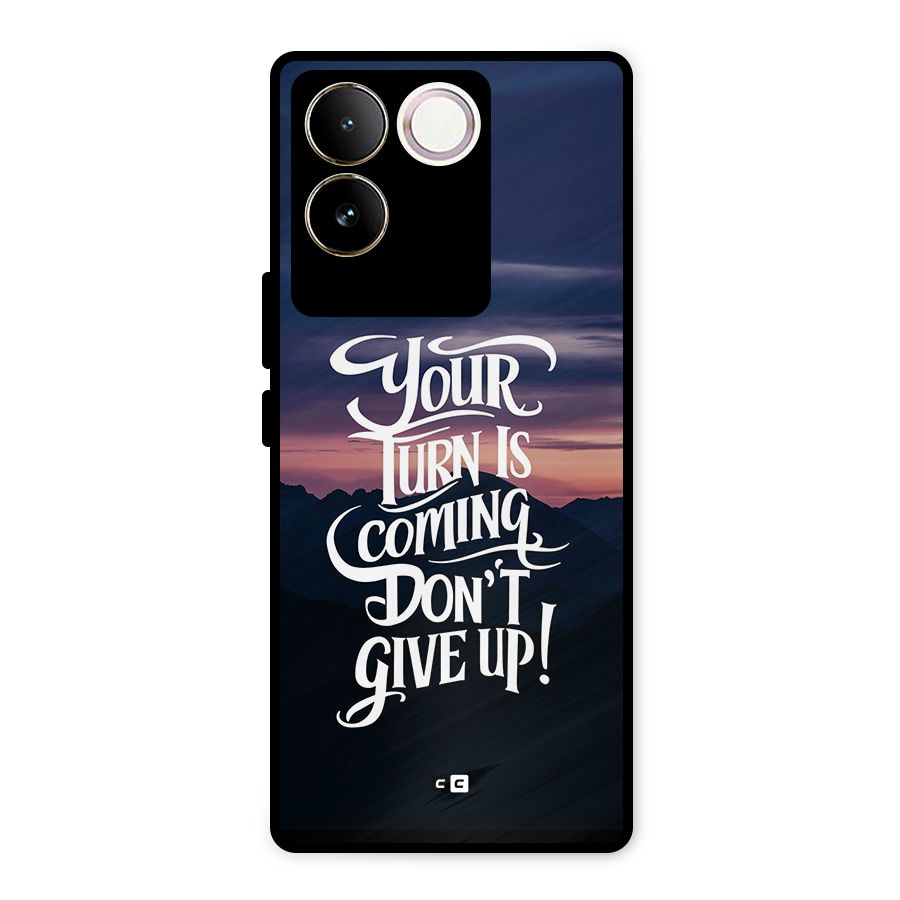 Your Turn Metal Back Case for iQOO Z7 Pro