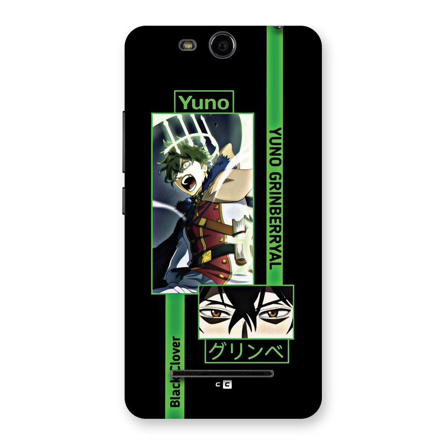 Yuno Black Clover Back Case for Canvas Juice 3 Q392
