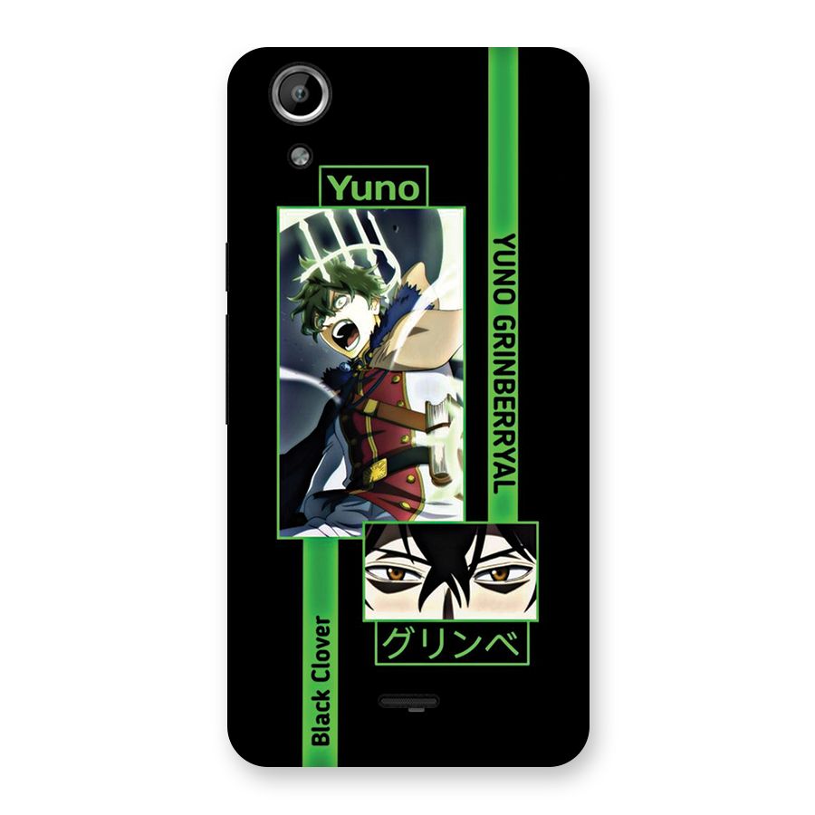 Yuno Black Clover Back Case for Canvas Selfie Lens Q345