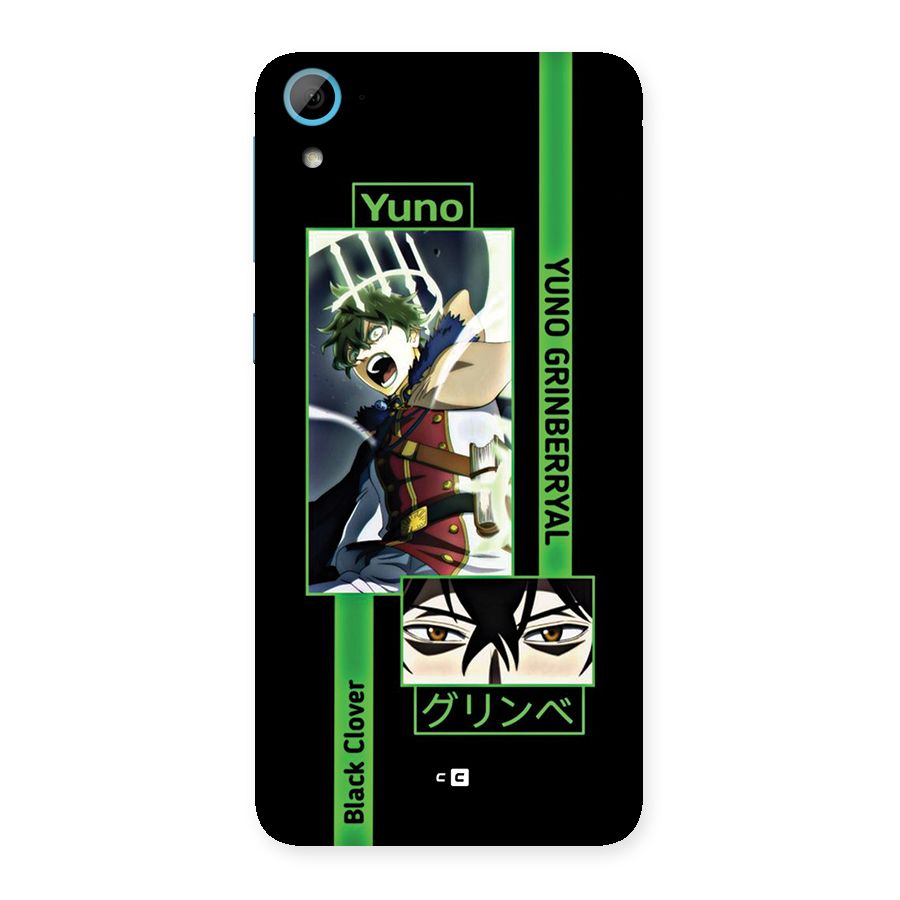 Yuno Black Clover Back Case for Desire 826