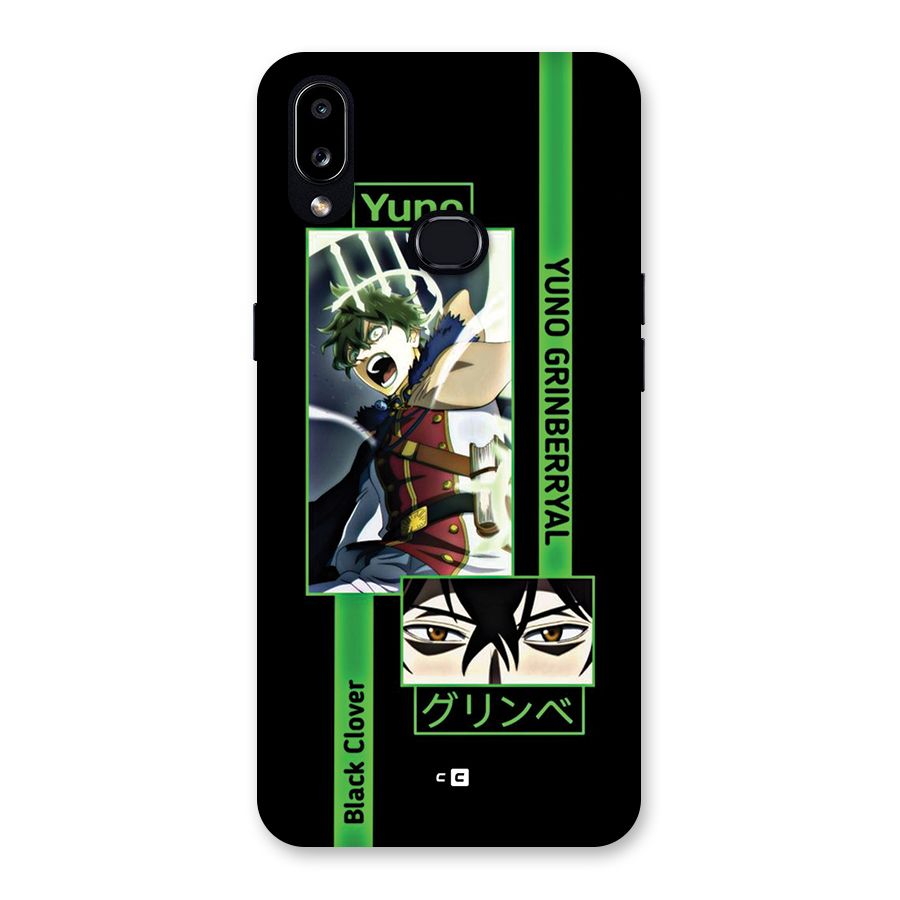 Yuno Black Clover Back Case for Galaxy A10s