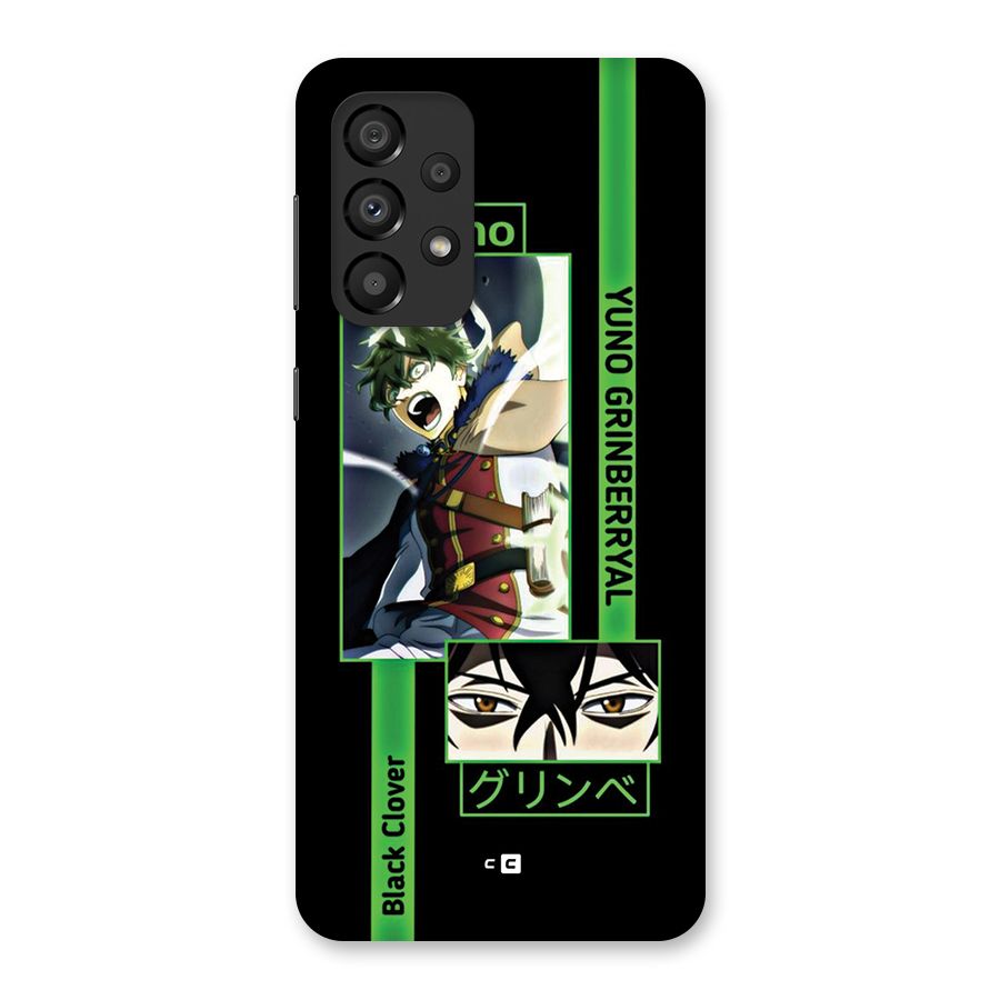 Yuno Black Clover Back Case for Galaxy A33 5G
