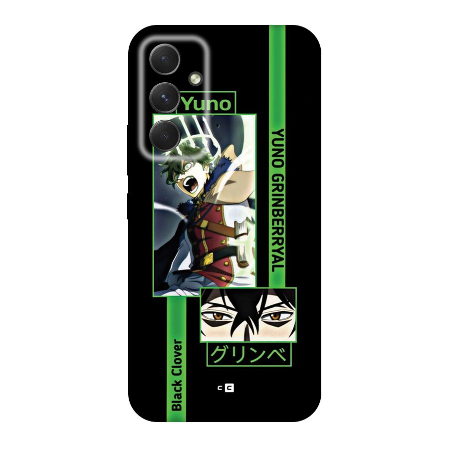 Yuno Black Clover Back Case for Galaxy A54