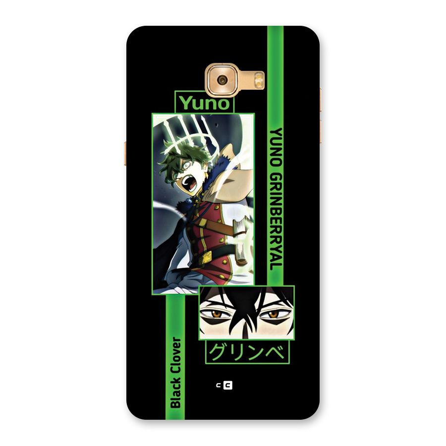Yuno Black Clover Back Case for Galaxy C9 Pro