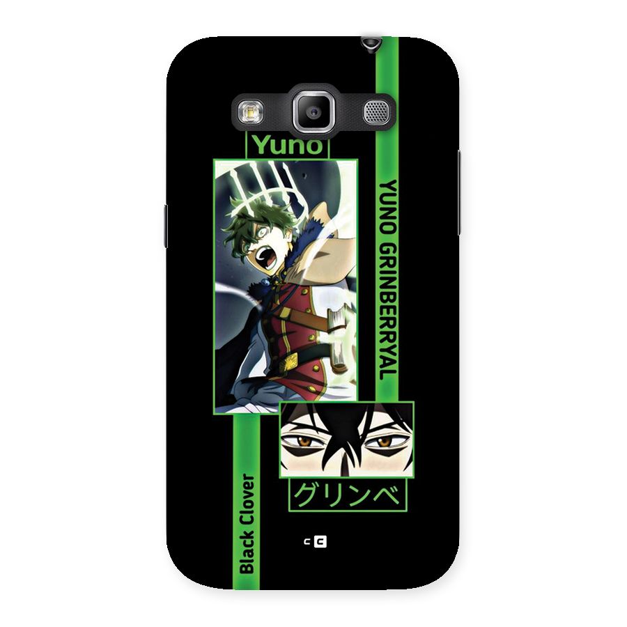 Yuno Black Clover Back Case for Galaxy Grand Quattro