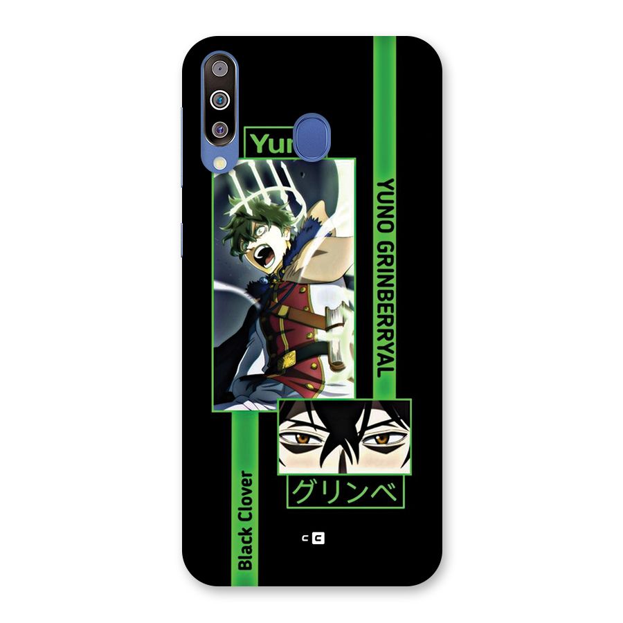 Yuno Black Clover Back Case for Galaxy M30