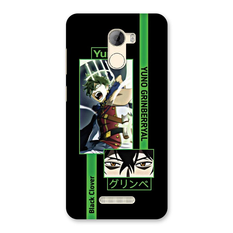 Yuno Black Clover Back Case for Gionee A1 LIte
