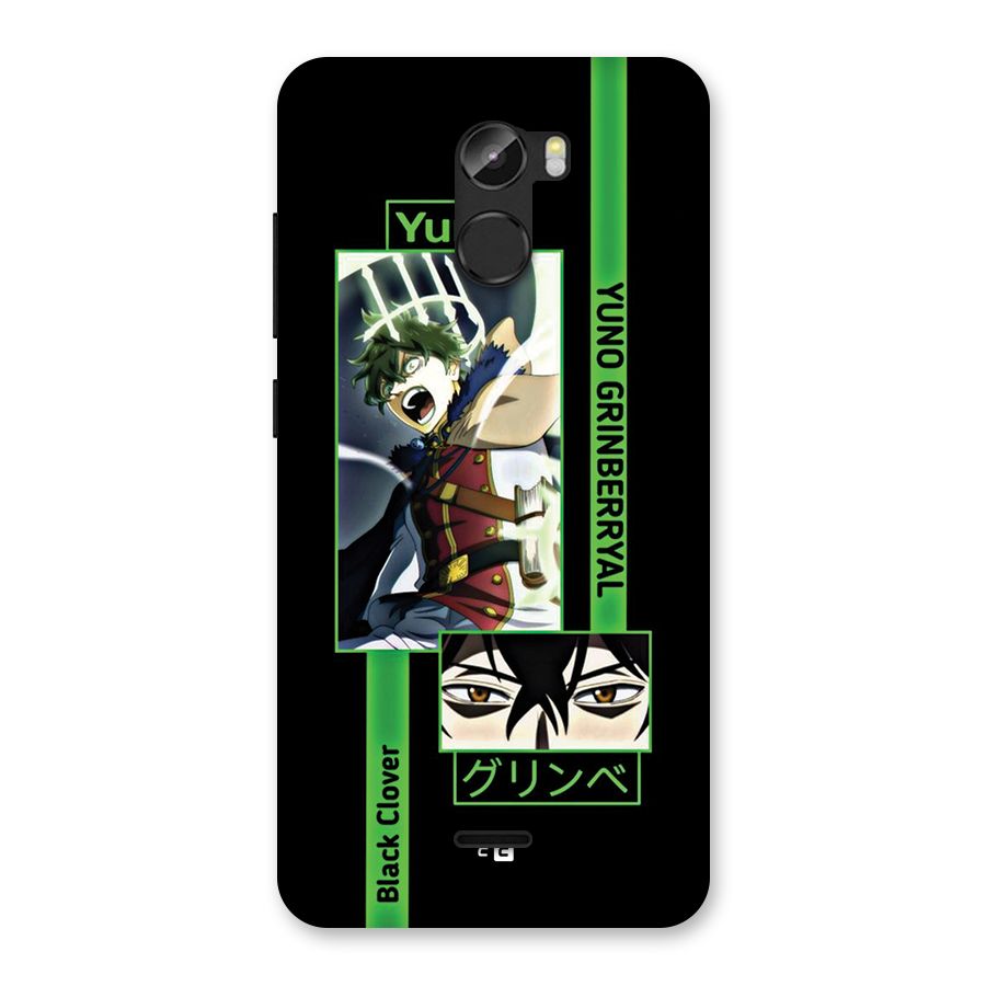Yuno Black Clover Back Case for Gionee X1