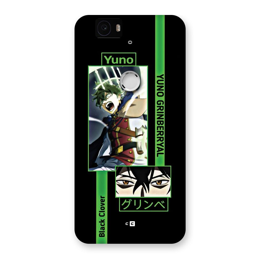 Yuno Black Clover Back Case for Google Nexus 6P