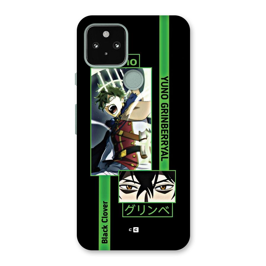 Yuno Black Clover Back Case for Google Pixel 5
