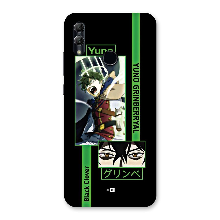 Yuno Black Clover Back Case for Honor 10 Lite