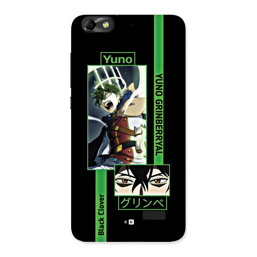 Yuno Black Clover Back Case for Honor 4C