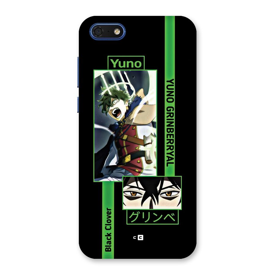 Yuno Black Clover Back Case for Honor 7s