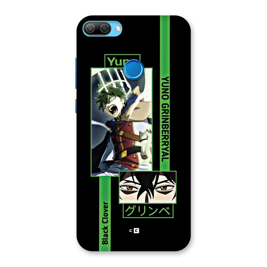 Yuno Black Clover Back Case for Honor 9N