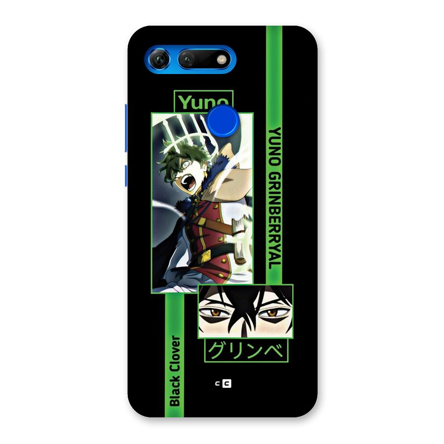 Yuno Black Clover Back Case for Honor View 20