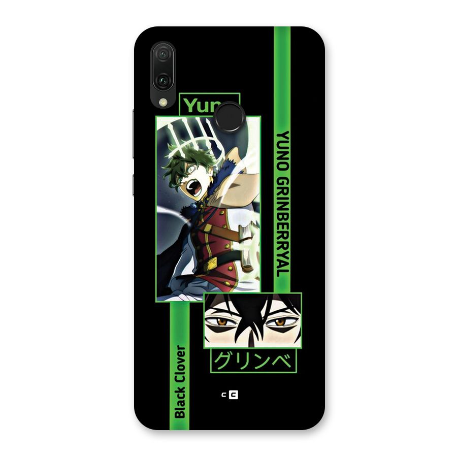Yuno Black Clover Back Case for Huawei Y9 (2019)