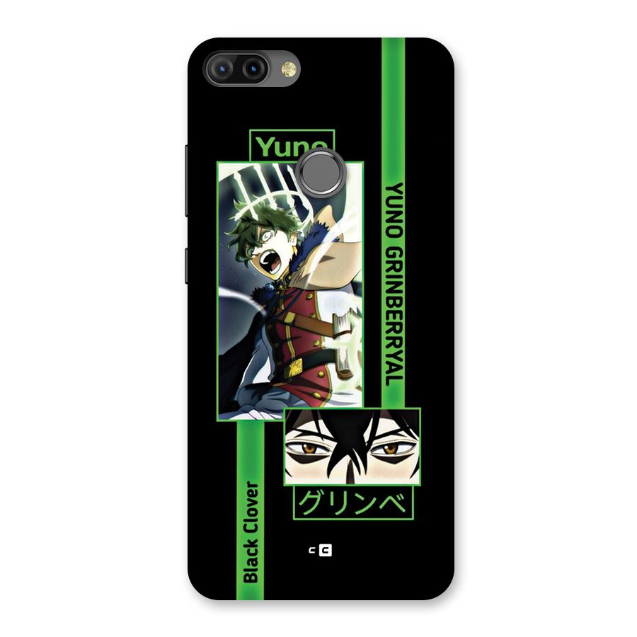 Yuno Black Clover Back Case for Infinix Hot 6 Pro