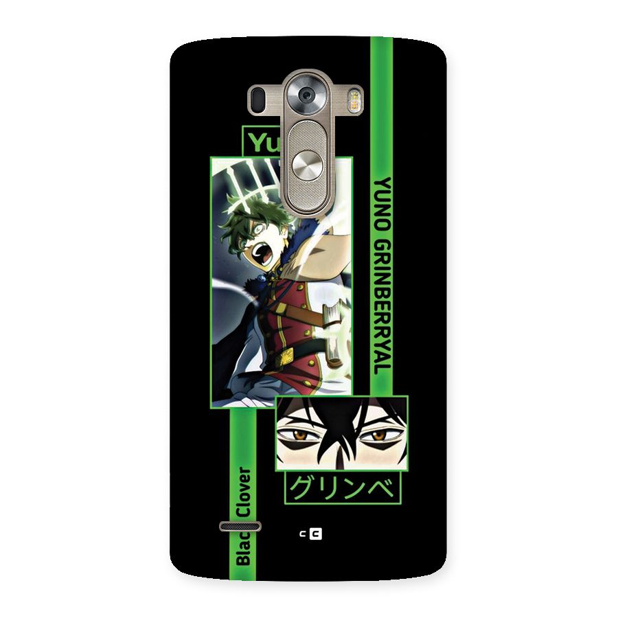 Yuno Black Clover Back Case for LG G3