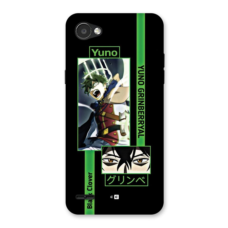 Yuno Black Clover Back Case for LG Q6