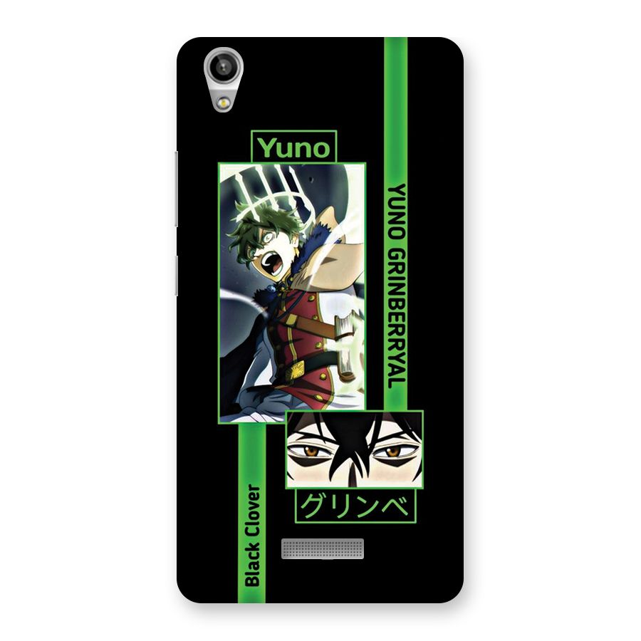 Yuno Black Clover Back Case for Lava Pixel V1