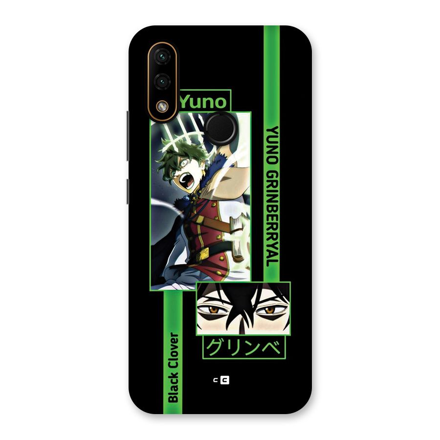 Yuno Black Clover Back Case for Lenovo A6 Note